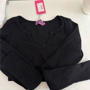 Edikted Black Knit Top